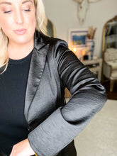 Load image into Gallery viewer, Sassy Satin Suit Blazer