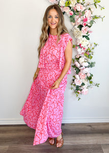 Pretty In Bows Maxi Skirt