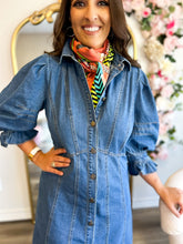 Load image into Gallery viewer, Denim Doll Dress