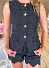 Load image into Gallery viewer, Cool Girl Scalloped Short Set