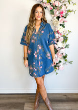 Load image into Gallery viewer, Love Shack Denim Dress
