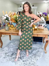 Load image into Gallery viewer, Poppy One Shoulder Maxi Dress