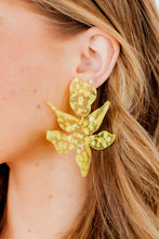 Load image into Gallery viewer, Flora Statement Earrings - Sunshine