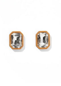 Eva Statement Earrings - Brown