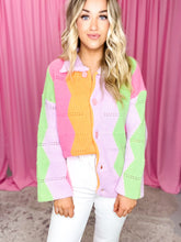 Load image into Gallery viewer, Sherbet Swirl Cardigan
