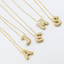 Load image into Gallery viewer, Gold Crystal Balloon Initials