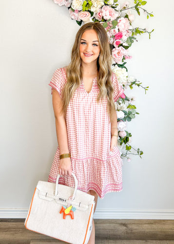Sweet Magnolia Gingham Dress