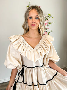 Natural Beauty Ruffle Dress