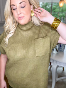 The Ultimate Sweater Top - Olive