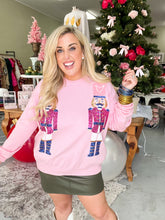 Load image into Gallery viewer, Sequin Nutcracker Sweater