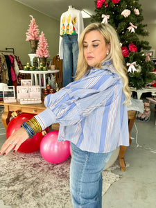 Menswear Denim Top