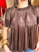 Load image into Gallery viewer, Cocoa Velvet Top