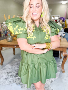 Neon Ivy Dress