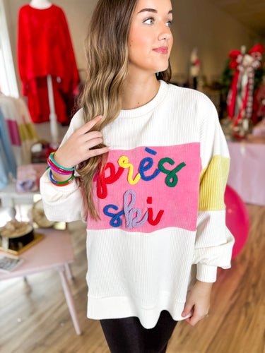 Apres Ski Cord Sweatshirt