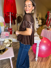 Load image into Gallery viewer, Cocoa Velvet Top