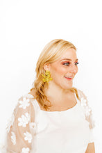 Load image into Gallery viewer, Flora Statement Earrings - Sunshine