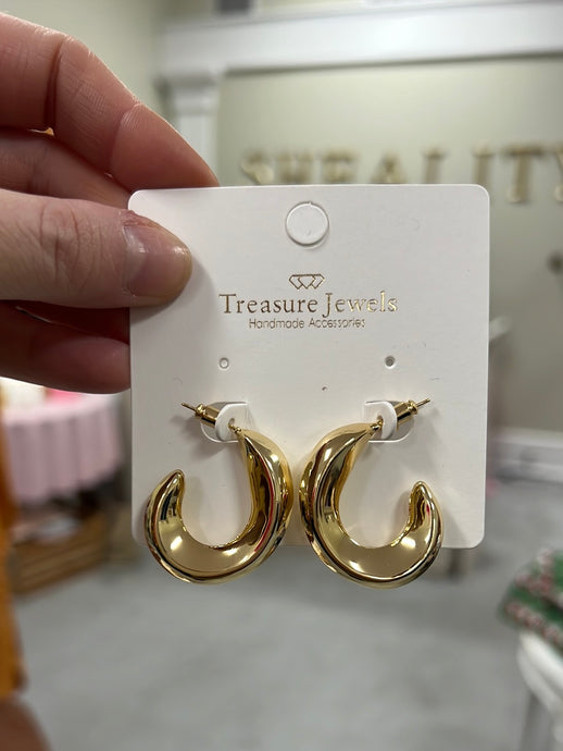 Katalina Waterproof Hoop Earring