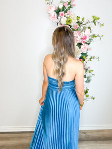Summer Mermaid Pleated Dress