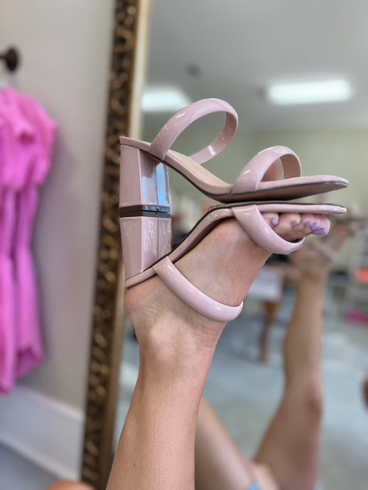 Nude Patent Farah Heel