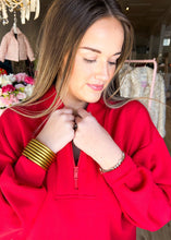 Load image into Gallery viewer, Peppermint Power Vneck Pullover