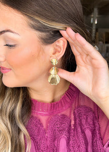 Wynn Statement Earrings - Gold