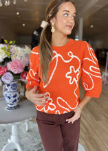 Load image into Gallery viewer, Hippy Girl Puff Sleeve Sweater