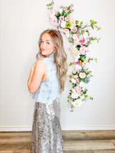 Load image into Gallery viewer, Gone Country Distressed Denim Vest