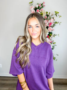 Eggplant Lounge Top