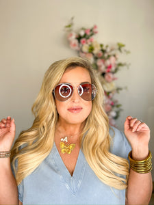 Aviator Ombré Sunglasses
