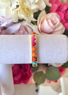 Neon Heart Matte Bracelet