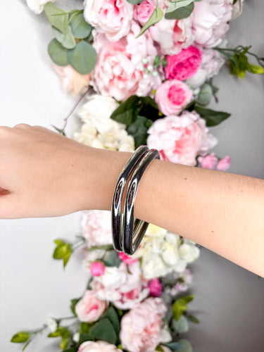 Silver Square Bracelet