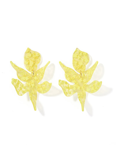 Flora Statement Earrings - Sunshine