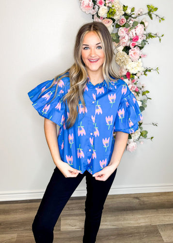 Tulip Tides Top