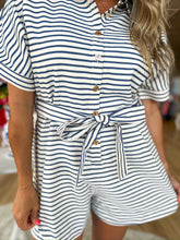 Load image into Gallery viewer, Coastal Captain Romper - Sheality