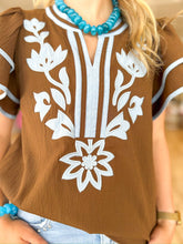 Load image into Gallery viewer, Cocoa Bloom Top - Sheality
