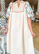 Load image into Gallery viewer, Cottage Core Midi Dress - Sheality