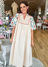 Load image into Gallery viewer, Cottage Core Midi Dress - Sheality