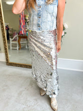 Load image into Gallery viewer, Disco Lady Sequin Skirt - Sheality