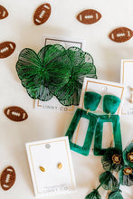 Load image into Gallery viewer, Erica Statement Earrings - Green