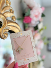 Load image into Gallery viewer, Gold Crystal Balloon Initial Necklace - Sheality