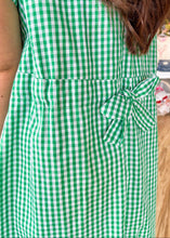 Load image into Gallery viewer, Green and Gingham Dress - Sheality