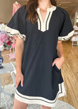 Load image into Gallery viewer, Havana Nights Ric Rac Dress - Sheality