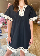 Load image into Gallery viewer, Havana Nights Ric Rac Dress - Sheality