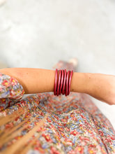 Load image into Gallery viewer, BuDha Girl Pink All Weather Bangle Set