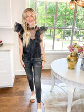 Load image into Gallery viewer, Kaycee Black Top