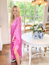 Load image into Gallery viewer, Orchid Caftan Maxi Dress
