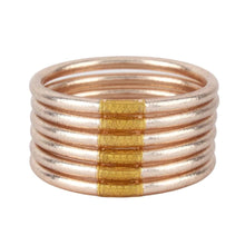 Load image into Gallery viewer, All Weather Bangles - BuDha Girl Champagne
