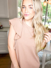 Load image into Gallery viewer, Peanut Butter Ribbed Dress