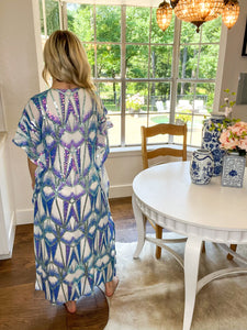 Atlas Queen Of The Sea Caftan Dress