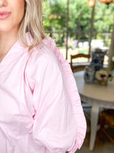 Load image into Gallery viewer, Bubblegum Ruffle Sleeve Top
